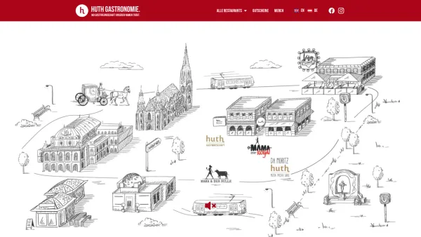 Website Screenshot: Gastwirtschaft Huth Gastwirtschaft Livingroom Wien - Huth Gastronomie – Wo Gastfreundschaft unseren Namen trägt. - Date: 2023-06-26 10:25:44