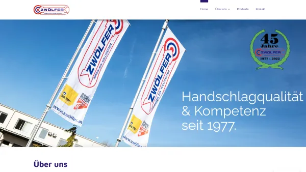 Website Screenshot: Herbert Zwölfer GesmbH - Zwölfer GmbH | Klimazubehör – Qualität seit 1977 - Date: 2023-06-26 10:25:47