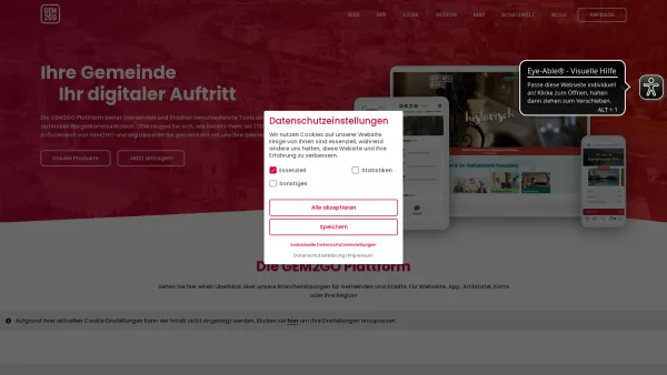 Website Screenshot: Gemeindeamt Bach RiS-Kommunal - GEM2GO - Branchenlösungen für Kommunen und Städte - Date: 2023-06-26 10:25:47