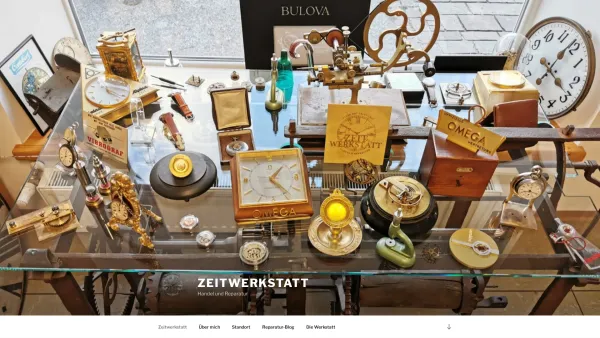 Website Screenshot: Die Zeitwerkstatt - Zeitwerkstatt – Handel und Reparatur - Date: 2023-06-26 10:25:47
