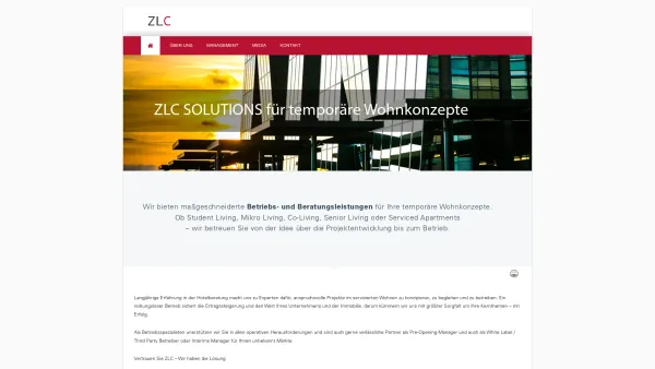 Website Screenshot: Zimmermann Liegenschafts Consulting KEG - Main - Date: 2023-06-26 10:25:48