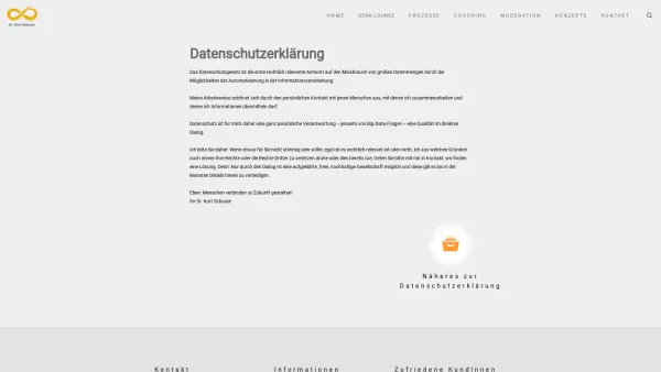 Website Screenshot: Zukunftsberater Dr. Kurt Schauer - Bankverbindung – Raiffeisenbank Graz/St. Peter – Kurt Schauer - Date: 2023-06-26 10:25:47