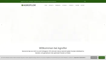 Website Screenshot: AGROFLOR Kunststoff GmbH - Agroflor : Homepage - Date: 2023-06-14 10:38:27