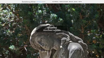 Website Screenshot: Bestattung Allmer Irmgard - Allmer Bestattung - Date: 2023-06-26 10:25:48