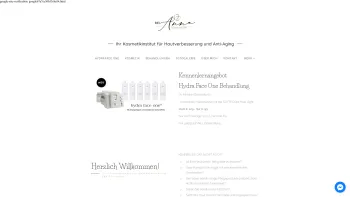 Website Screenshot: Bei Anna Kosmetikstudio Ihr Studio für Hautverbesserung und Pre-Aging - Bei Anna Kosmetikstudio - Date: 2023-06-22 12:13:02