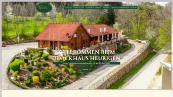 Website Screenshot: BLOCKHAUSHEURIGER Familie Posch - Blockhausheuriger – Familie Posch - Date: 2023-06-22 12:13:02