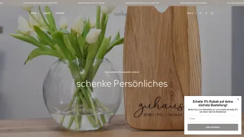 Website Screenshot: Bloomingwood Sarah Katharina Aichinger - Holzdeko Shop BLOOMINGWOOD | Einzigartige Deko aus Holz - Date: 2023-06-26 10:25:50