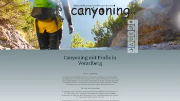 Website Screenshot: canyoning.cc Bischof Richard - canyoning vorarlberg einsteiger gruppe Team | canyoning.cc - Date: 2023-06-26 10:25:50