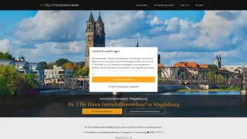Website Screenshot: City Immobilienmakler GmbH Magdeburg - CT Immobilienmakler Magdeburg® | City Immobilienmakler - Date: 2023-06-26 10:25:50