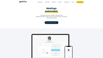 Website Screenshot:  - MeetFox | Free Scheduling and Meeting Software - Date: 2023-06-14 10:46:33