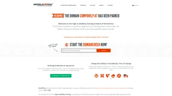 Website Screenshot: compuhelp.at - This domain has been parked | World4You - Date: 2023-06-22 15:00:01