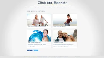 Website Screenshot: Ordination Clinic DDr. Heinrich® - Clinic DDr. Heinrich®: Rejuvenation and regeneration of the body - Date: 2023-06-22 15:00:01