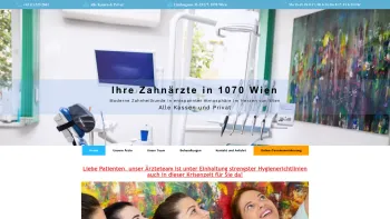 Website Screenshot: Ihre Zahnärzte in 1070 Wien Dr. Achim - Ihre Zahnärzte in 1070 Wien - Dr. Achim - Date: 2023-06-15 16:02:34