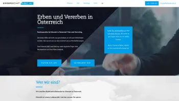 Website Screenshot: Erbrecht-ABC - Ihr Rechtsanwalt für Erbrecht in Österreich - Erbrecht-ABC - Date: 2023-06-26 10:25:53