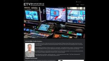 Website Screenshot: Exel Ton & Video - ETV Bewegtbild Manufaktur - Home - Date: 2023-06-14 10:38:29