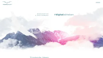 Website Screenshot: FEDERLEICHT Webagentur & Designwerk - FEDERLEICHT®: Webagentur & Designwerk aus Salzburg - Date: 2023-06-26 10:25:53