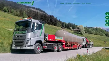 Website Screenshot: Fohringer Spezial-Transporte GmbH - Home - Fohringer GmbH Spezial-Transporte - Hopfgarten im Brixental - Date: 2023-06-22 12:13:03