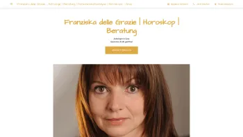 Website Screenshot: Franziska delle Grazie - Franziska delle Grazie - Astrologie | Beratung | Persönlichkeitsanalyse | Horoskope - Graz - Astrologin in Graz - Date: 2023-06-15 16:02:34