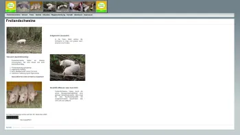 Website Screenshot: Freilandschweine - Freilandschweine - Date: 2023-06-22 12:13:03