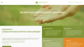 Website Screenshot: Gartentyp GmbH - Home - Gartenbau Wuppertal Landschaftsbau Terrassen - Date: 2023-06-14 10:46:33