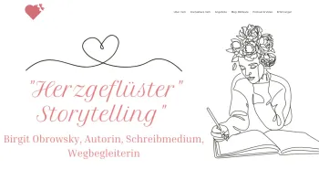 Website Screenshot: Herzgeflüster von Frau zu Frau - Herzgeflüster Schreibmedium | Herzgeflüster - Date: 2023-06-26 10:25:53