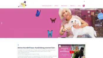 Website Screenshot: Happy Dog Groomers e-Academy - Deine online Hundefriseur Ausbildung – Happy dog groomers - Date: 2023-06-22 15:02:29