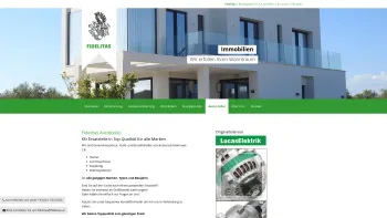 Website Screenshot: Fidelitas Immobilien, Versicherungen, Finanzdienstleistungen, Energieberatung, Auto teile - Auto(-teile) - Date: 2023-06-22 12:13:03