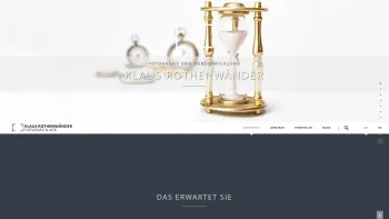 Website Screenshot: Klaus Rothenwänder - Fotografie und Webentwicklung aus Oberndorf - Klaus Rothenwänder - Date: 2023-06-22 12:13:03