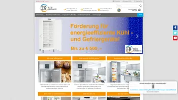 Website Screenshot: KLEIN Handels KG - KLEIN Handels KG: Gewerbe Kühl und Gefriergeräte - Date: 2023-06-26 10:25:56