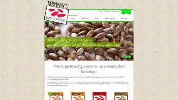 Website Screenshot: kermann - Kermann's Kürbiskerne | Kürbiskerne und Kürbiskernoel - Date: 2023-06-22 12:13:03