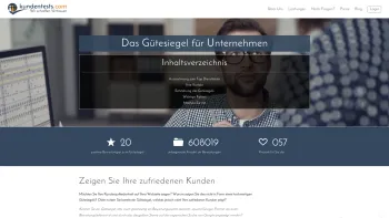 Website Screenshot: kundentests.com Bewertungsportal und Guetesiegel - kundentests.com | Gütesiegel - kundentests.com - Date: 2023-06-15 16:02:34