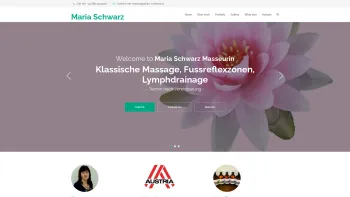 Website Screenshot: Maria Schwarz 
Gewerbliche Masseurin - Maria Schwarz Masseurin - Date: 2023-06-14 10:38:31