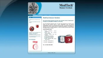 Website Screenshot: MedTech Donner-Grobois GmbH - MedTech Group - Date: 2023-06-14 10:46:54