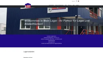 Website Screenshot: Zimmel Verwaltungs GmbH - Mein Lager – Selfstorage und Garage — Mein Lager - Date: 2023-06-15 16:02:34