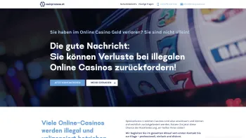 Website Screenshot: R. M. Prozessfinanzierung GmbH - Online Casino Verluste Österreich - Geld zurück - Date: 2023-06-26 10:25:56