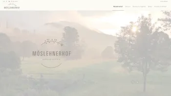 Website Screenshot: Möslehnerhof *** - Möslehnerhof in Ramsau am Dachstein – Essen und Landschaft als Genuss - Date: 2023-06-22 15:00:02