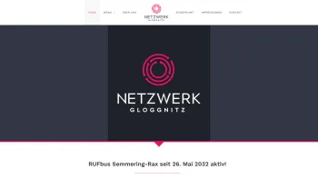Website Screenshot: Netzwerk Gloggnitz - HOME - Stadtentwicklung Netzwerk Gloggnitz - Date: 2023-06-26 10:25:59
