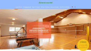 Website Screenshot: Sebastian Niederstrasserhof - Jugendhotel Niederstrasserhof bei Kitzbühel - Date: 2023-06-22 15:00:02