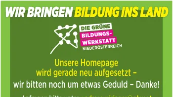 Website Screenshot: Grüne Bildungswerkstatt Niederösterreich - Die Grüne Bildungswerkstatt Niederösterreich - Date: 2023-06-22 15:00:02