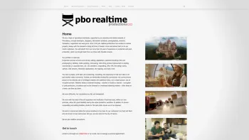 Website Screenshot: PBO Filmproduktion GmbH - Home - pbo realtime productions - Date: 2023-06-22 15:00:02