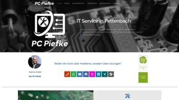 Website Screenshot: PC Piefke e.U. - PC Piefke e.U. - Ihr IT Dienstleister in Pettenbach - Date: 2023-06-26 10:25:59