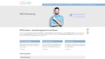 Website Screenshot: REFA Consulting Austria - Unternehmensberatung & Prozessoptimierung | REFA Austria - Date: 2023-06-22 12:13:05