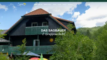 Website Screenshot: Gasthof Sagbauer (Stmk) - Home - Das Sagbauer - Date: 2023-06-22 12:13:05