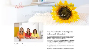 Website Screenshot: Schönheitsimpulse Fabienne Laila Hasler - kosmetik-podologie.li – Kosmetik & Podologie Impulse für Schönheit und Gesundheit - Date: 2023-06-26 10:26:02