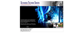 Website Screenshot: Schweiss Technik SIMON - Schweiss Technik Simon - Date: 2023-06-22 12:13:05