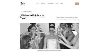 Website Screenshot: Selfietime Fotobox - ????? selfietime- Fotobox aus Innsbruck / Tirol mieten - Date: 2023-06-14 10:46:36