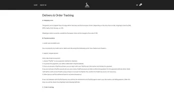 Website Screenshot: SHOOWA - Delivery & Order Tracking - Shoowa Kingswear - Date: 2023-06-26 10:26:02