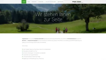 Website Screenshot: siegel+kaiser og - Siegel+Kaiser Beratungsunternehmen - Siegel+Kaiser - Date: 2023-06-14 10:38:33
