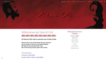 Website Screenshot: Salon Er/Sie Richard Eisner - Salon Er/Sie - Date: 2023-06-26 10:26:02