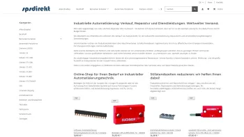 Website Screenshot: spsdirekt Horst Müller technischer Handel - Date: 2023-06-22 15:02:29
